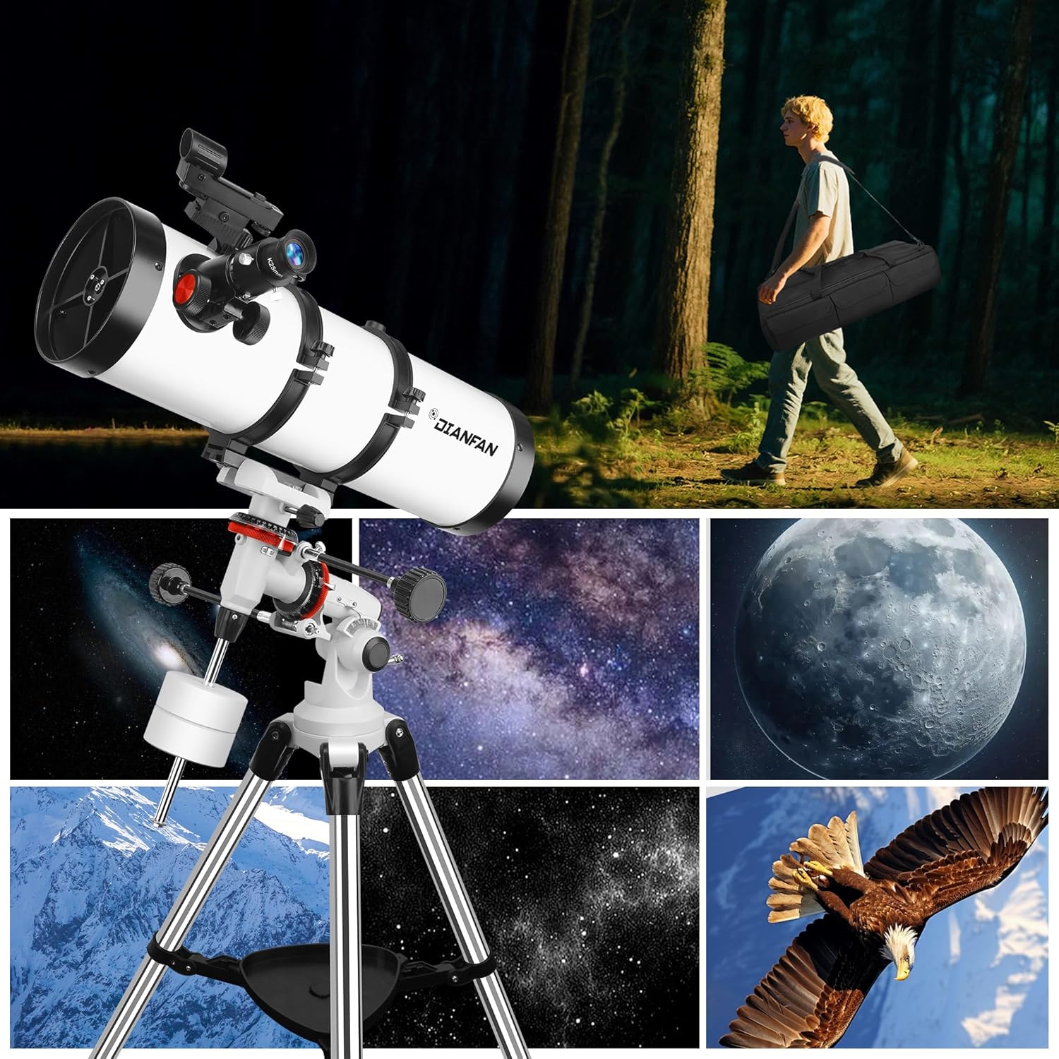 Explore the dianfan telescope for brilliant stargazing